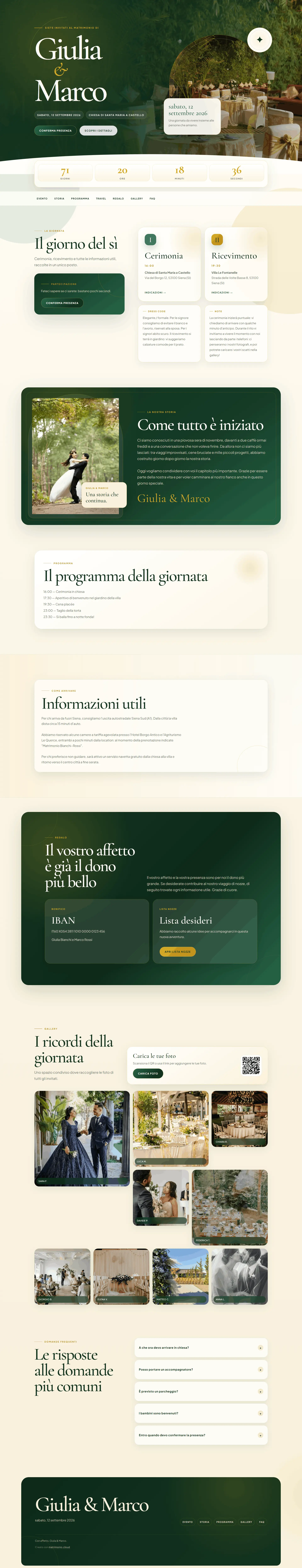 Anteprima layout Emerald Gold